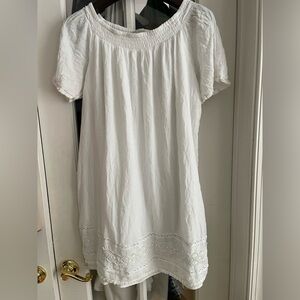 LOFT hothouse beach summer mini dress